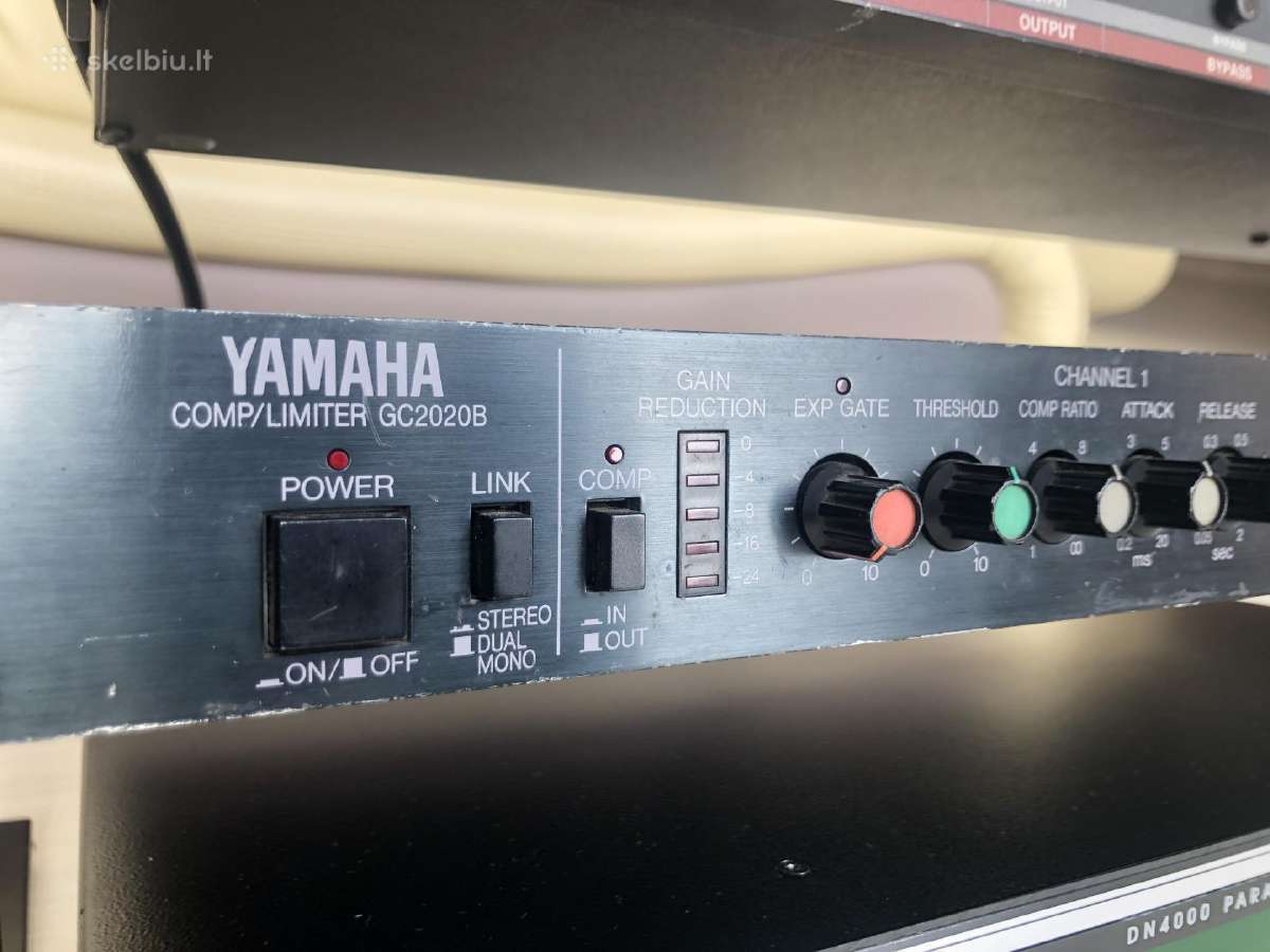 Yamaha Gc2020b Kompresorius/limiteris
