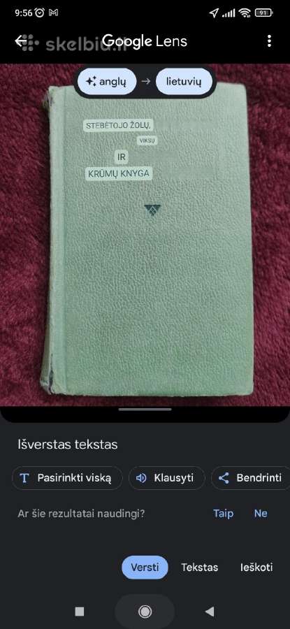 Žoliu, viksvų, krūmų stebėtojo knyga anglų kalba - nuotraukos Nr. 4
