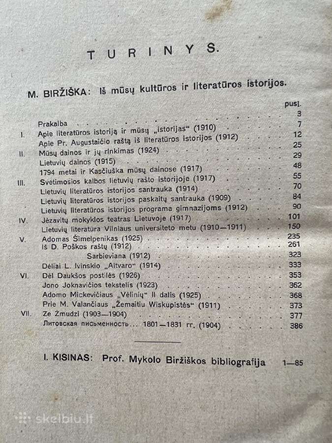 Mykolo Biržiškos knyga - nuotraukos Nr. 6
