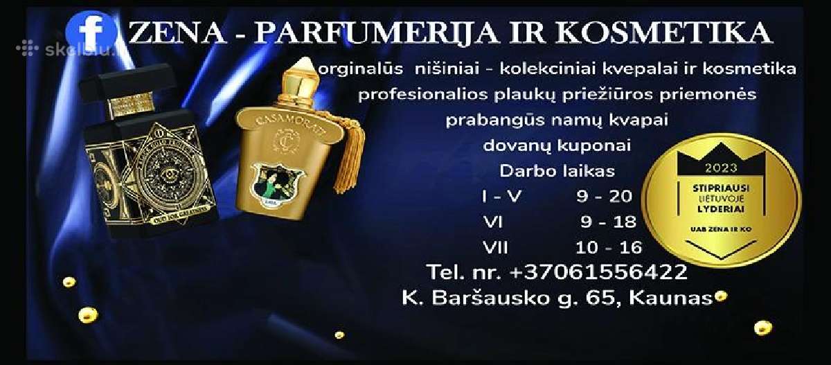 Populiariausi Nišiniai Originalūs Kvepalai