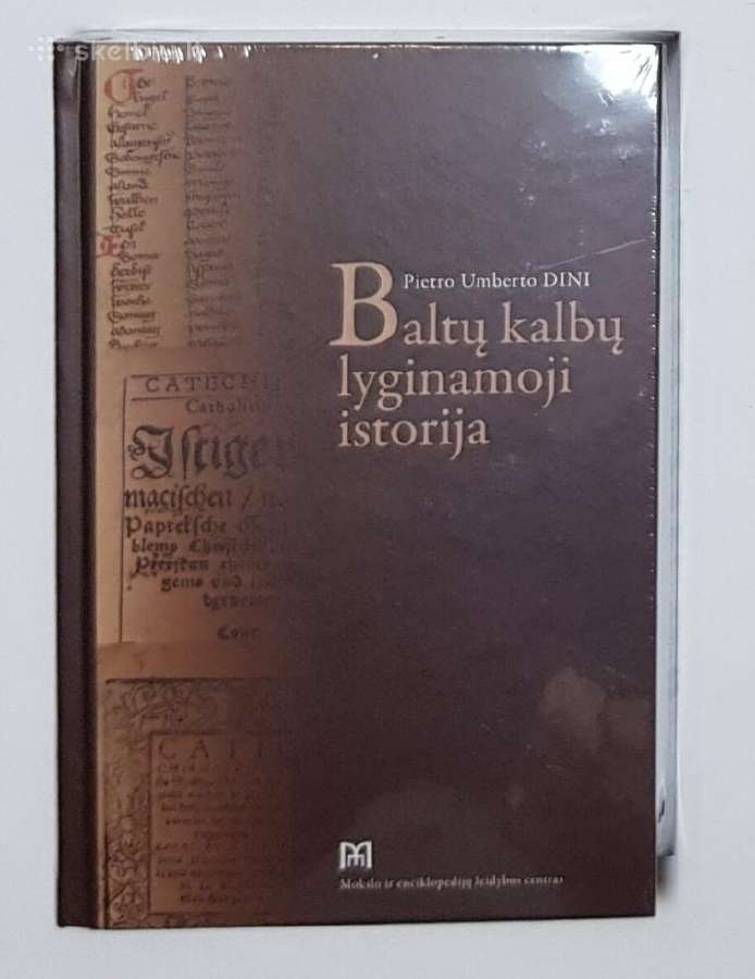 Baltų kalbų lyginamoji istorija, nauja,celofanuota