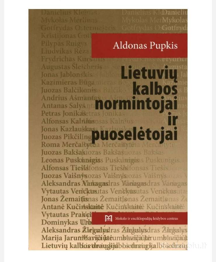 Lietuvių kalbos normintojai ir puoselėtojai