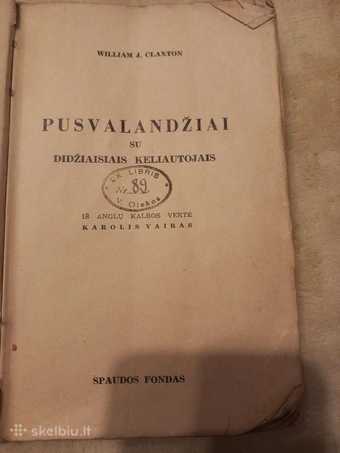 Sena antikvarinė knyga - nuotraukos Nr. 2