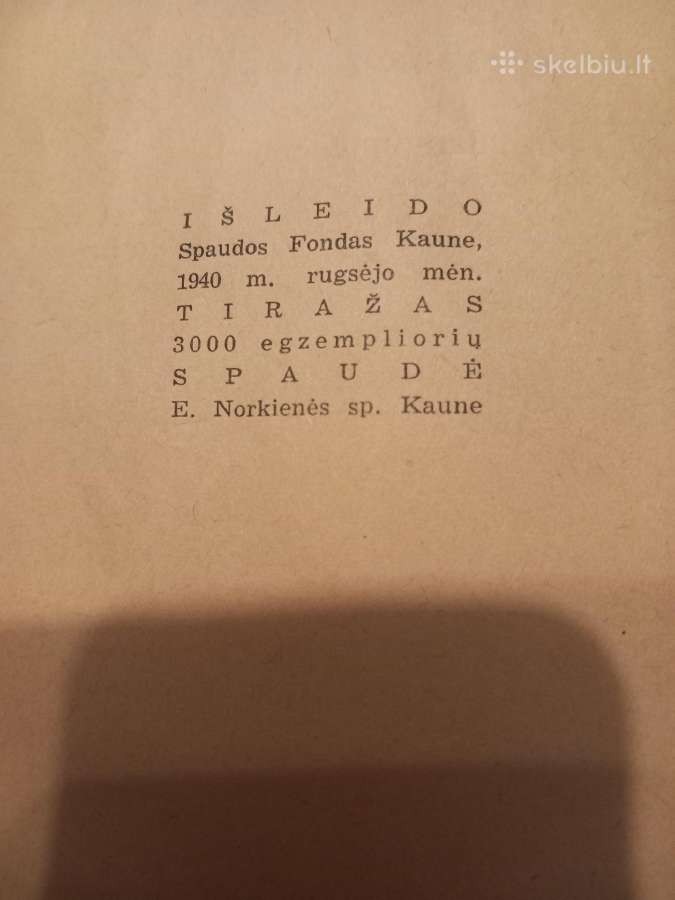 Sena antikvarinė knyga - nuotraukos Nr. 3