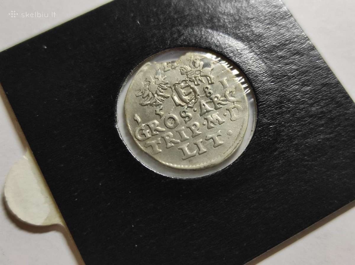 Batoras trigrašis 1581-83 - nuotraukos Nr. 2