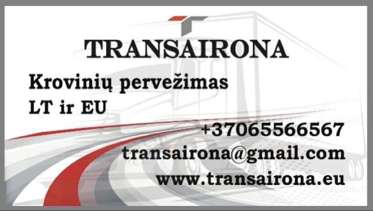 Vairuotojo darbas ratais CE