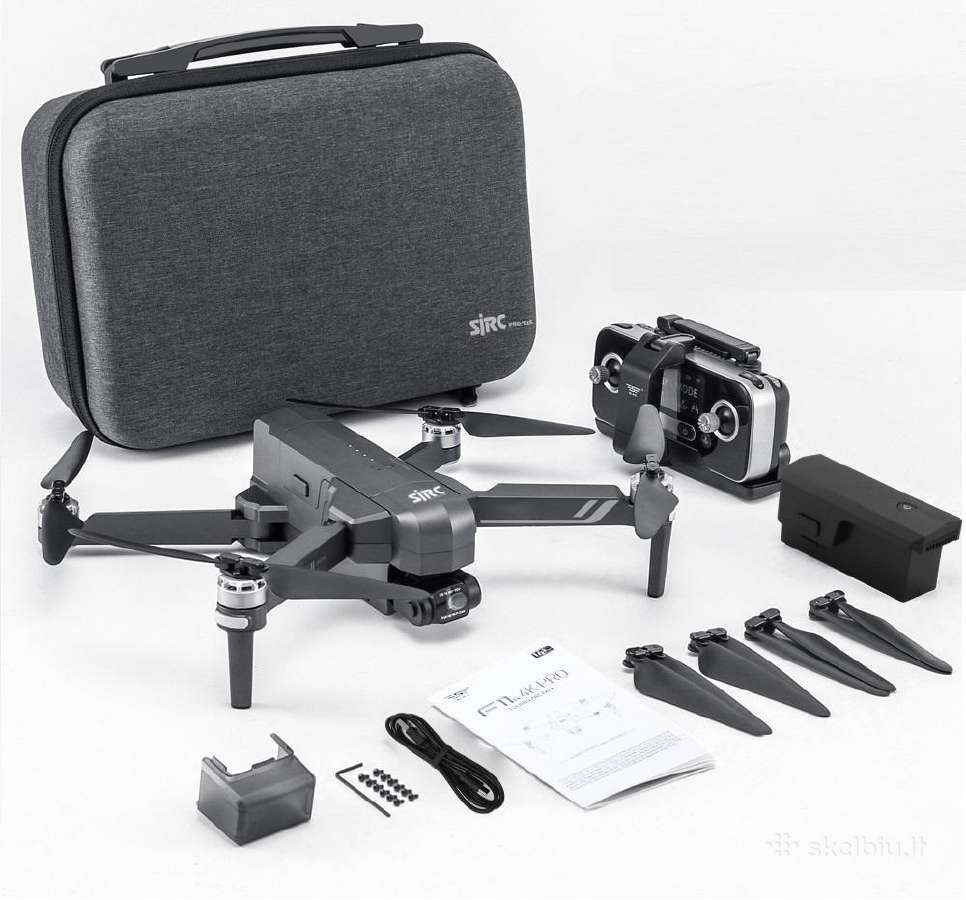 Sjrc F11s 4k Pro dronas su GPS ir WiFi - nuotraukos Nr. 8
