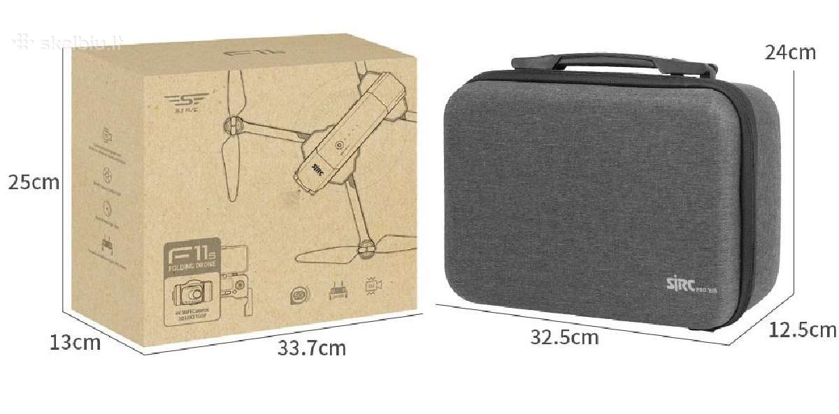 Sjrc F11s 4k Pro dronas su GPS ir WiFi - nuotraukos Nr. 9