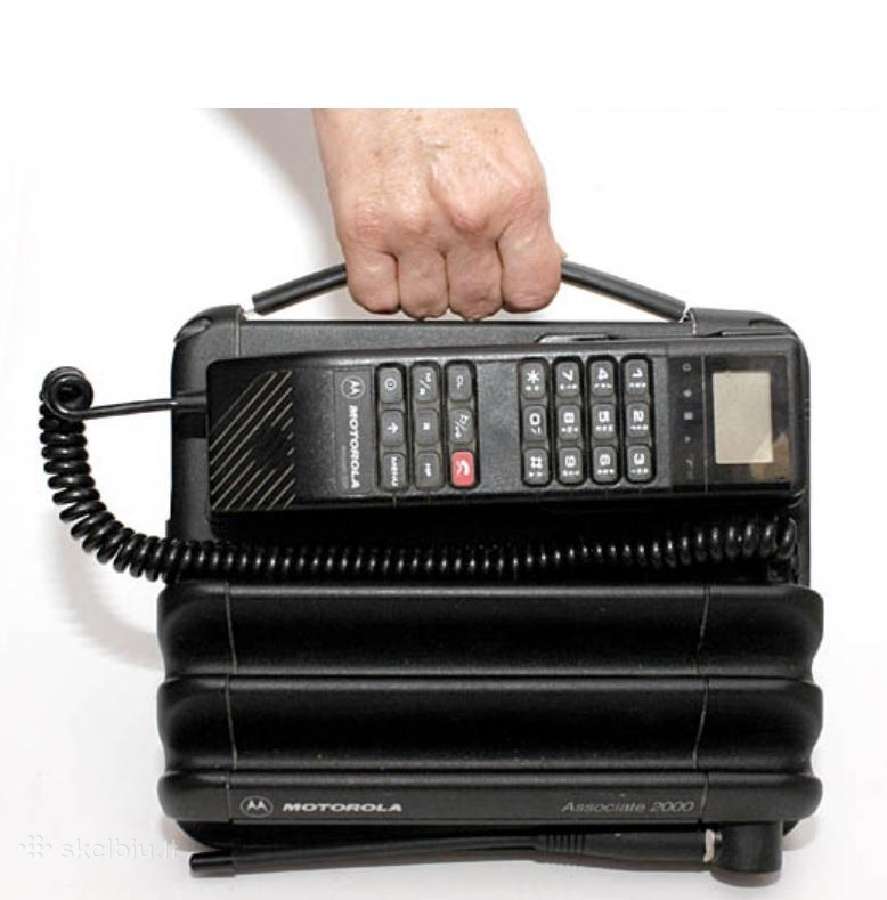 Vieni pirmųjų, Senoviniai mobilūs telefonai - nuotraukos Nr. 2