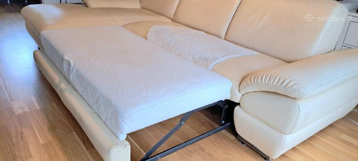 Kampinė sofa/lova Magrė - nuotraukos Nr. 7