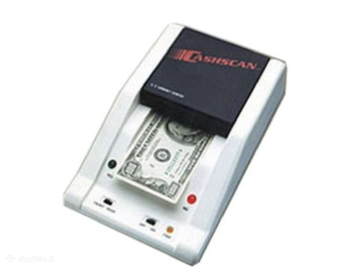Valiutos detektorius. Cashscan 1800