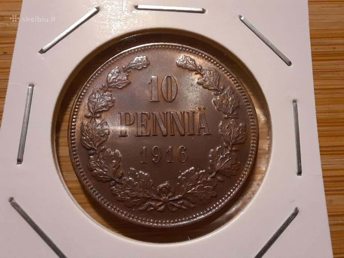 10 pennia 1916 - Suomija