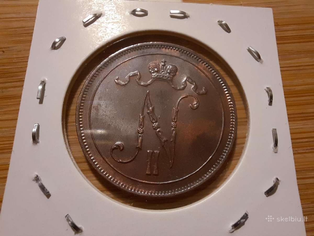 10 pennia 1916 - Suomija - nuotraukos Nr. 2