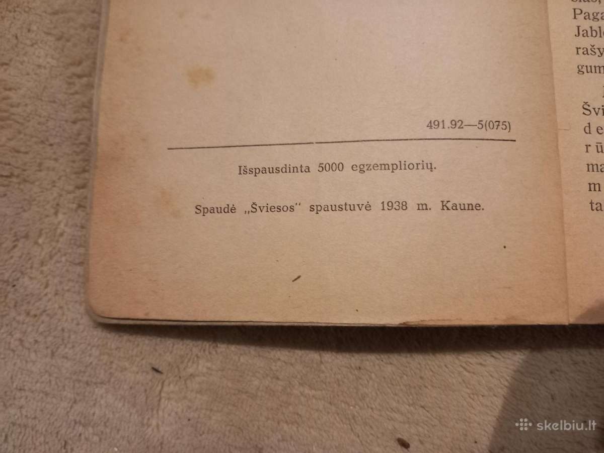 Antikvarinės, prieškarinės knygos - nuotraukos Nr. 8
