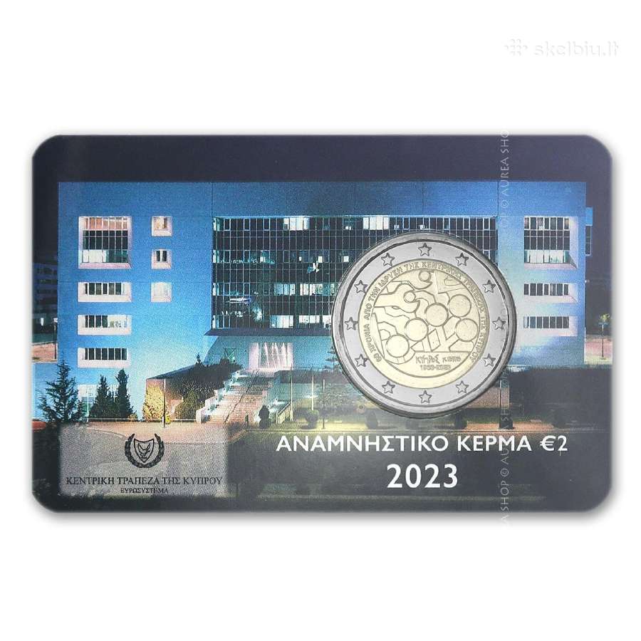 2026 Kipro 2€ monetos ir rinkiniai! - nuotraukos Nr. 9