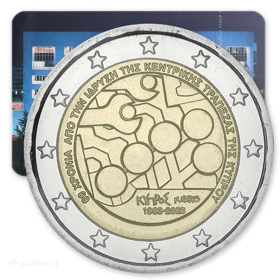 2026 Kipro 2€ monetos ir rinkiniai! - nuotraukos Nr. 8
