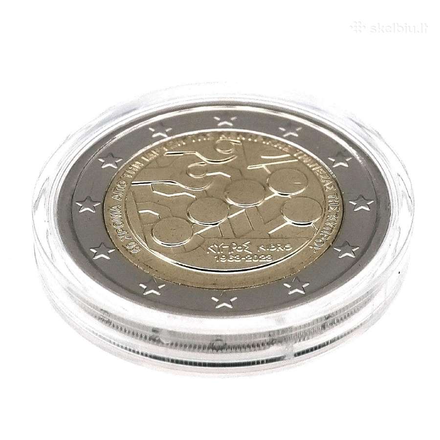 2026 Kipro 2€ monetos ir rinkiniai! - nuotraukos Nr. 13
