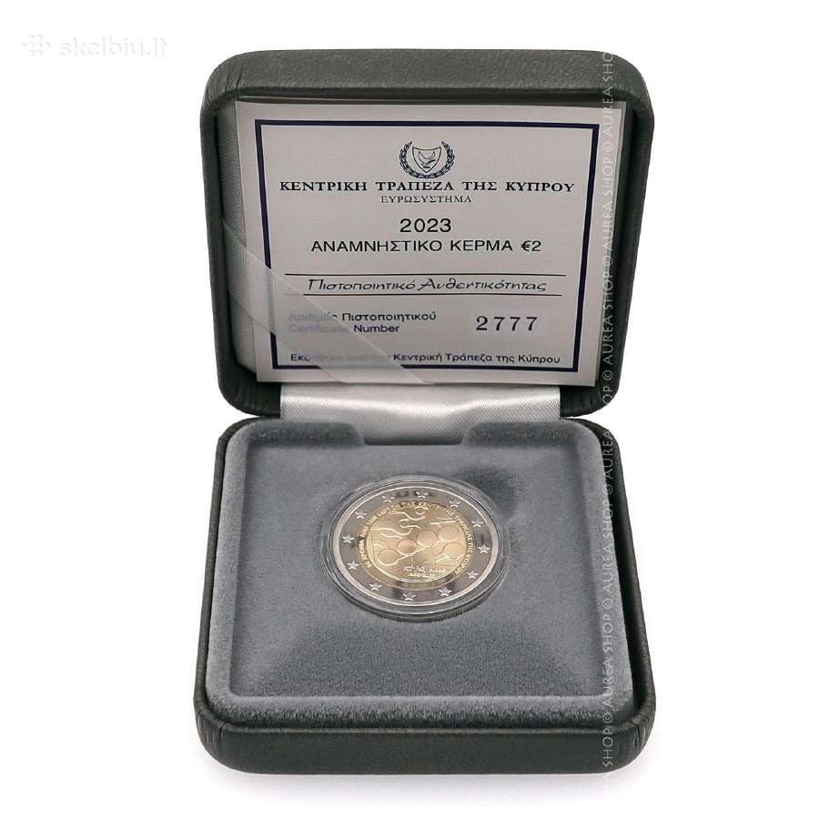 2026 Kipro 2€ monetos ir rinkiniai! - nuotraukos Nr. 12