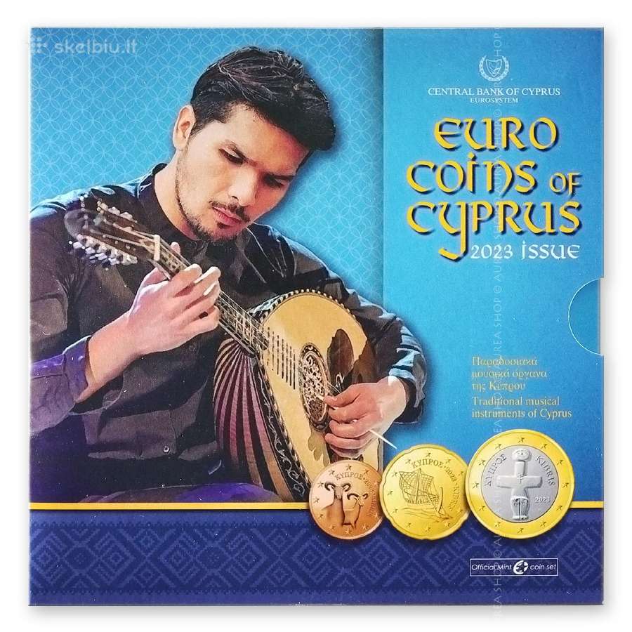 Kipro 2€ monetos ir rinkiniai!