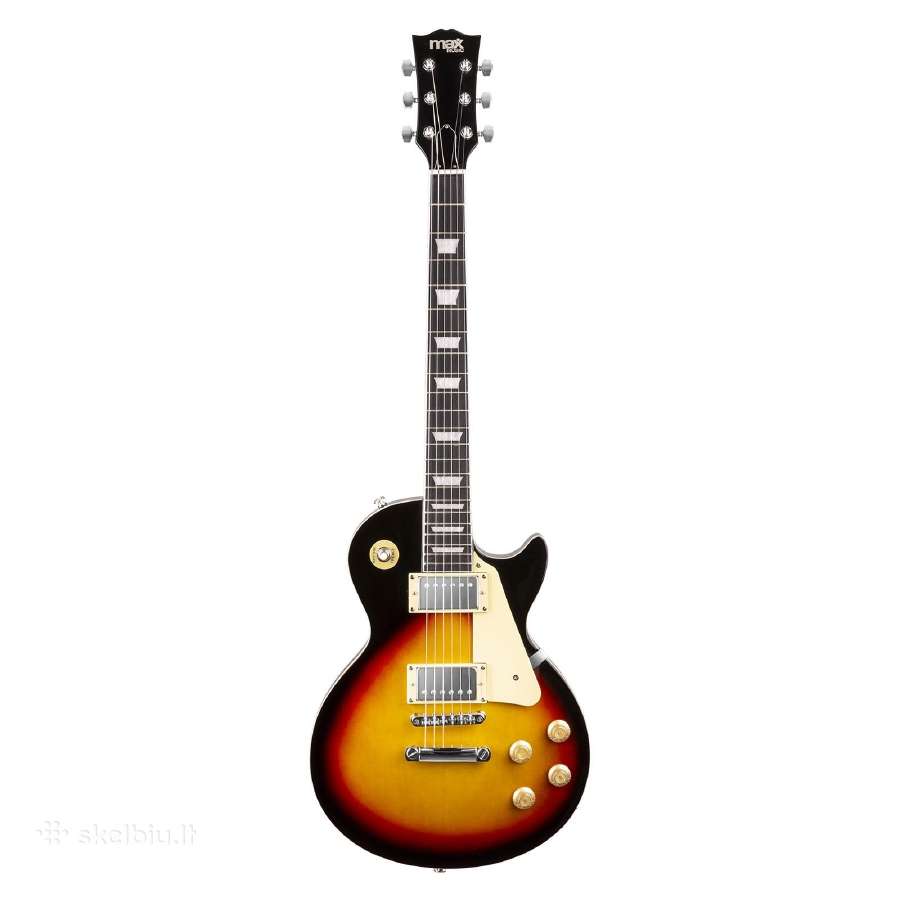 Max Gigkit Lp Style elektrinės gitaros rinkinys - nuotraukos Nr. 2
