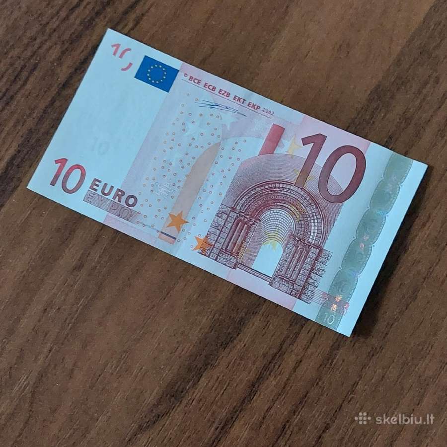 10 Euro 2002 ,X Prefix - Germany ,Vokietija . - nuotraukos Nr. 2