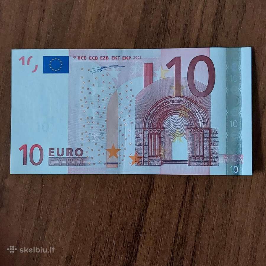 10 Euro 2002 ,X Prefix - Germany ,Vokietija . - nuotraukos Nr. 3