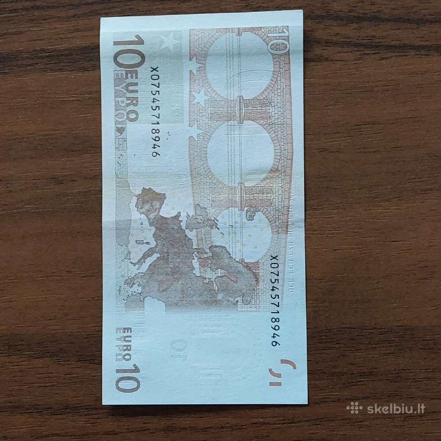 10 Euro 2002 ,X Prefix - Germany ,Vokietija . - nuotraukos Nr. 7
