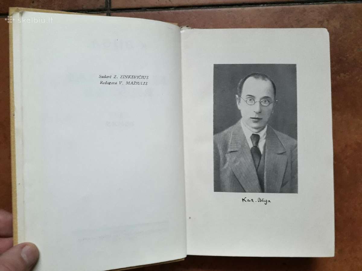 K. Būga "Rinktiniai raštai" 1958-1961 m. 3 tomai - nuotraukos Nr. 5