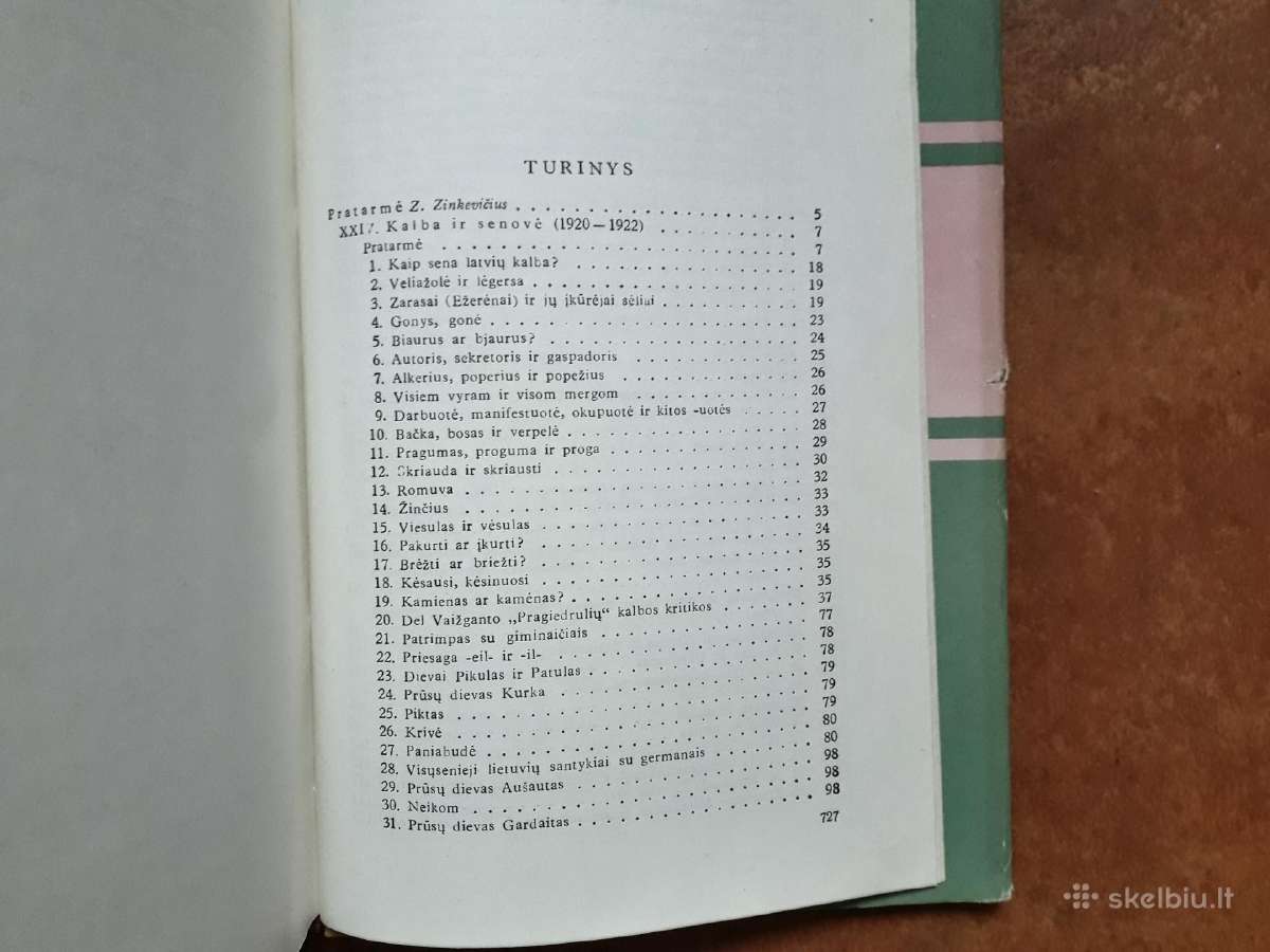 K. Būga "Rinktiniai raštai" 1958-1961 m. 3 tomai - nuotraukos Nr. 12