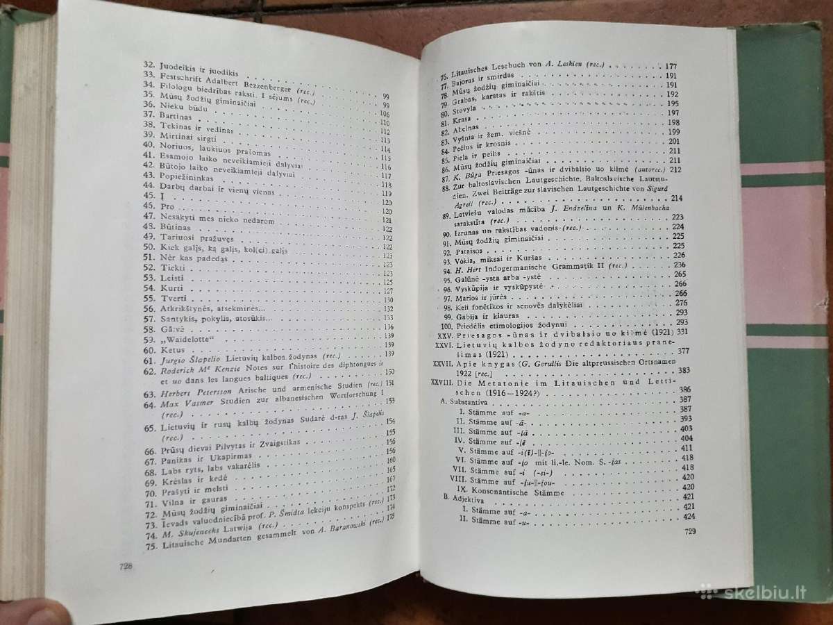 K. Būga "Rinktiniai raštai" 1958-1961 m. 3 tomai - nuotraukos Nr. 13