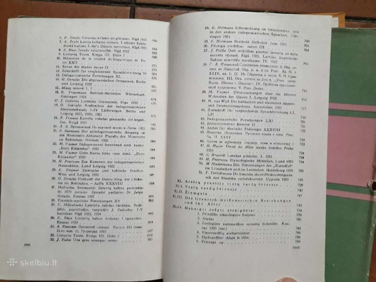 K. Būga "Rinktiniai raštai" 1958-1961 m. 3 tomai - nuotraukos Nr. 20