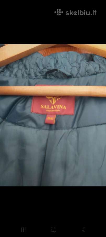 Salavina Striukė-paltas moterims 5xl/50/22 dydis. - nuotraukos Nr. 3