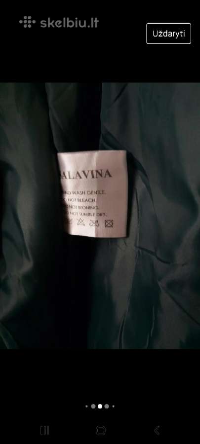 Salavina Striukė-paltas moterims 5xl/50/22 dydis. - nuotraukos Nr. 4
