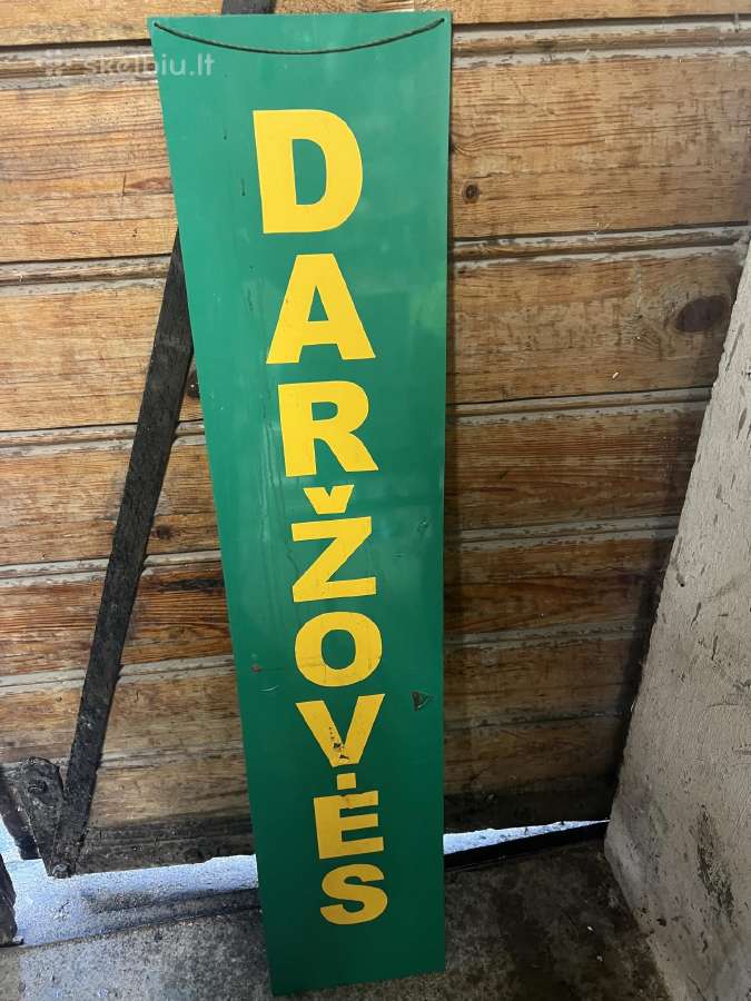 Reklama Daržovės