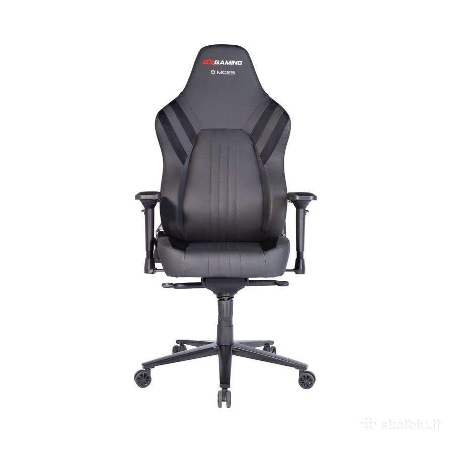 Žaidimų kėdė Alpha Noir Nauja!