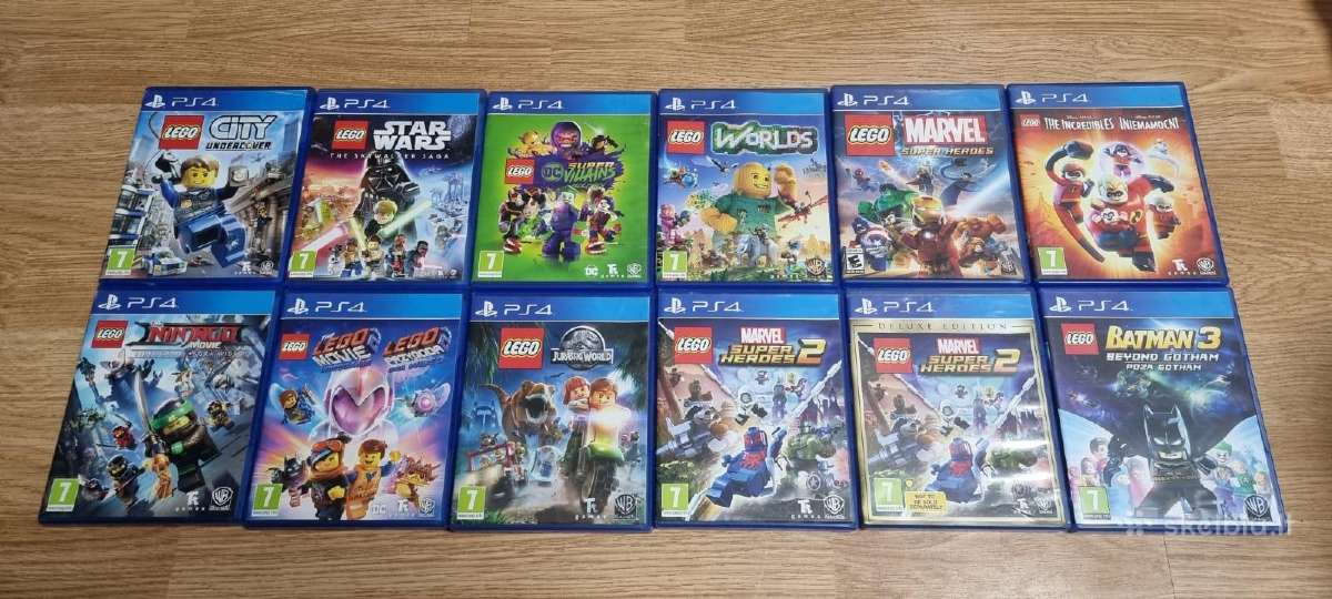 Lego ps4 žaidimų kolekcija