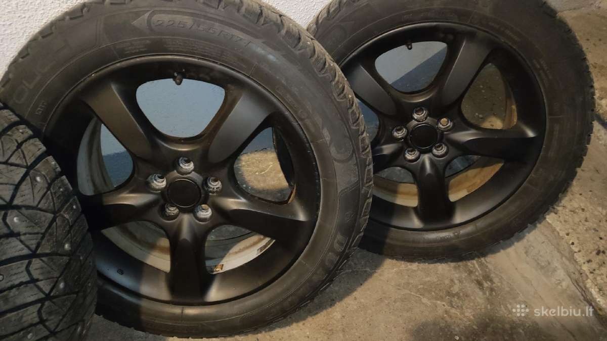 Subaru dygliuotos padangos su ratlankiais - nuotraukos Nr. 2
