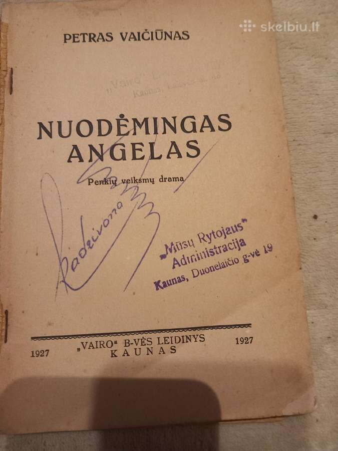 Dv antikvarinės Petro Vaičiūno knygos - nuotraukos Nr. 7