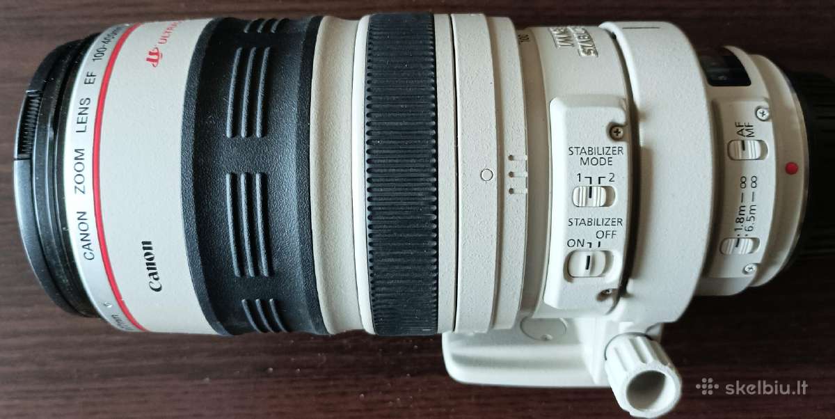Canon objektyvas Ef 100-400mm f/4.5-5.6l Is Usm.