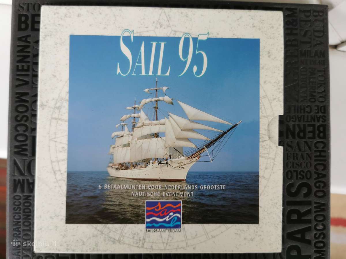 Nyderlandai 1995 rink. Sail 95 Amsterdam Laivai