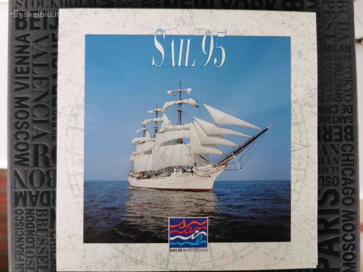 Nyderlandai 1995 rink. Sail 95 Amsterdam Laivai - nuotraukos Nr. 2