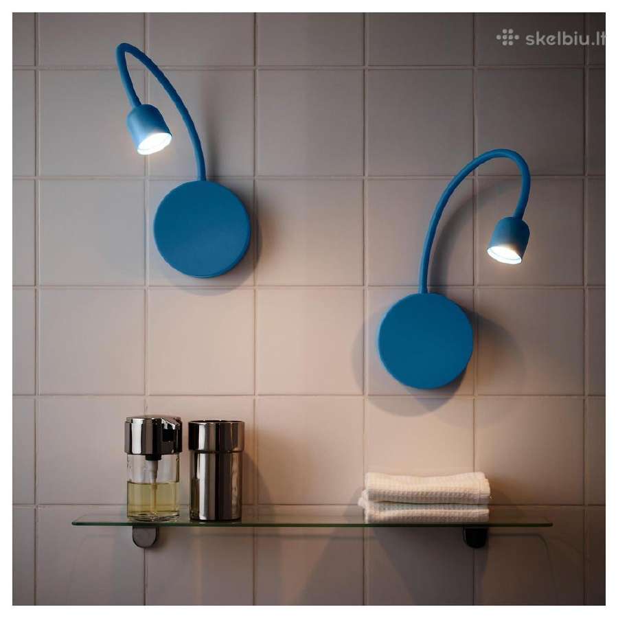 Sieninis LED šviestuvas Ikea Blavik - nuotraukos Nr. 5