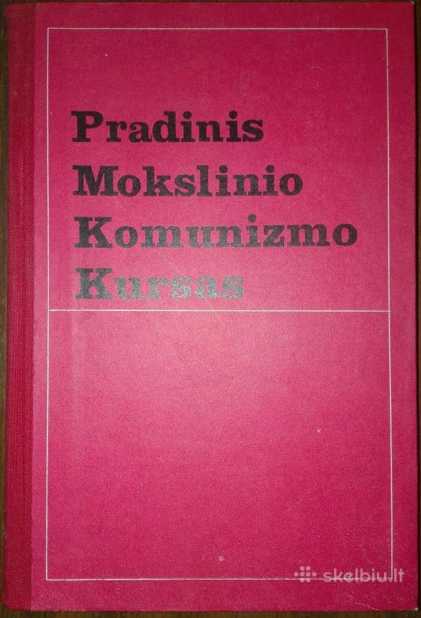 Kolekcinė Pradinis Mokslinio Komunizmo Kursas