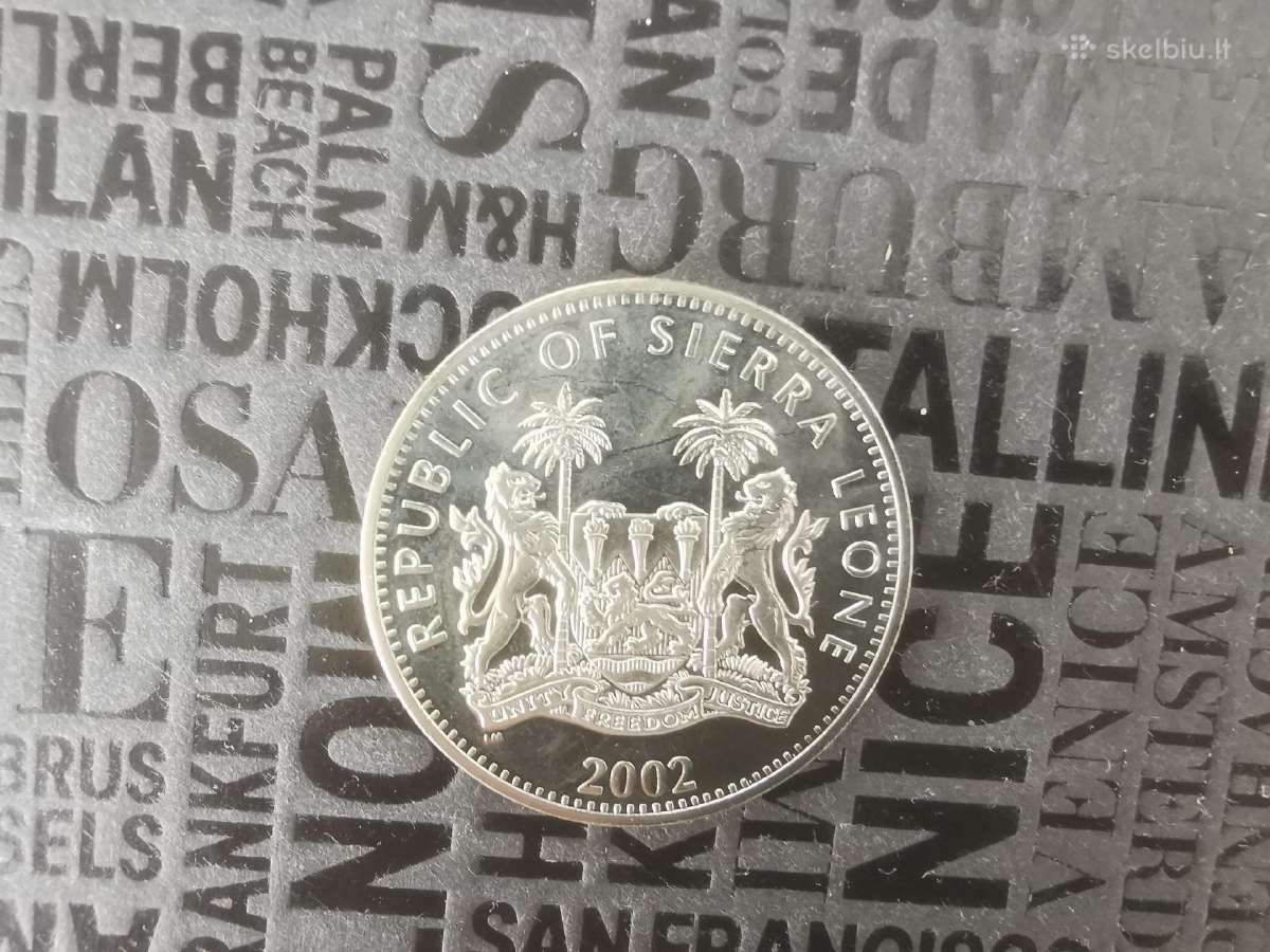 Siera Leone 2002 1D Auksinis Elizabethii jubilieju - nuotraukos Nr. 2