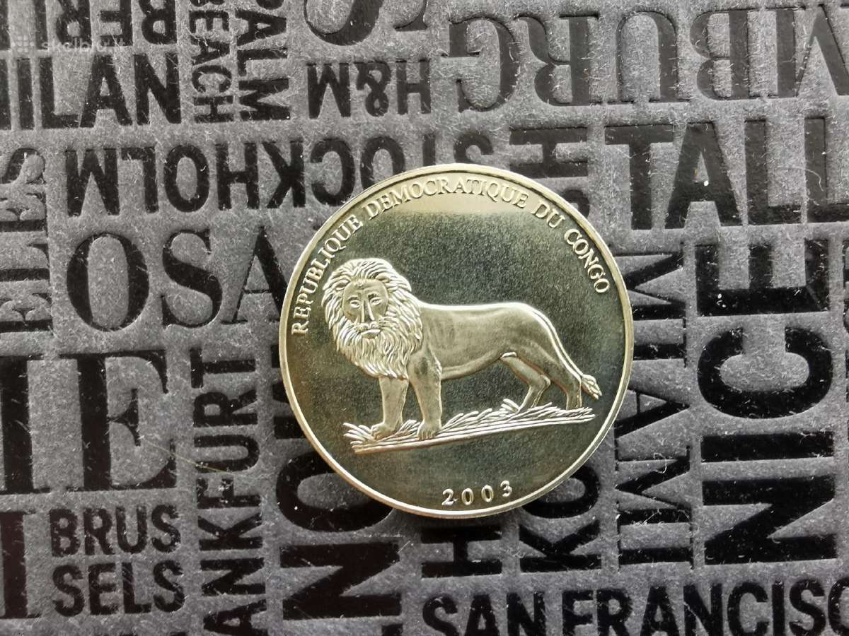 Kongo Dr 2003 5francs European Football Champion - nuotraukos Nr. 2