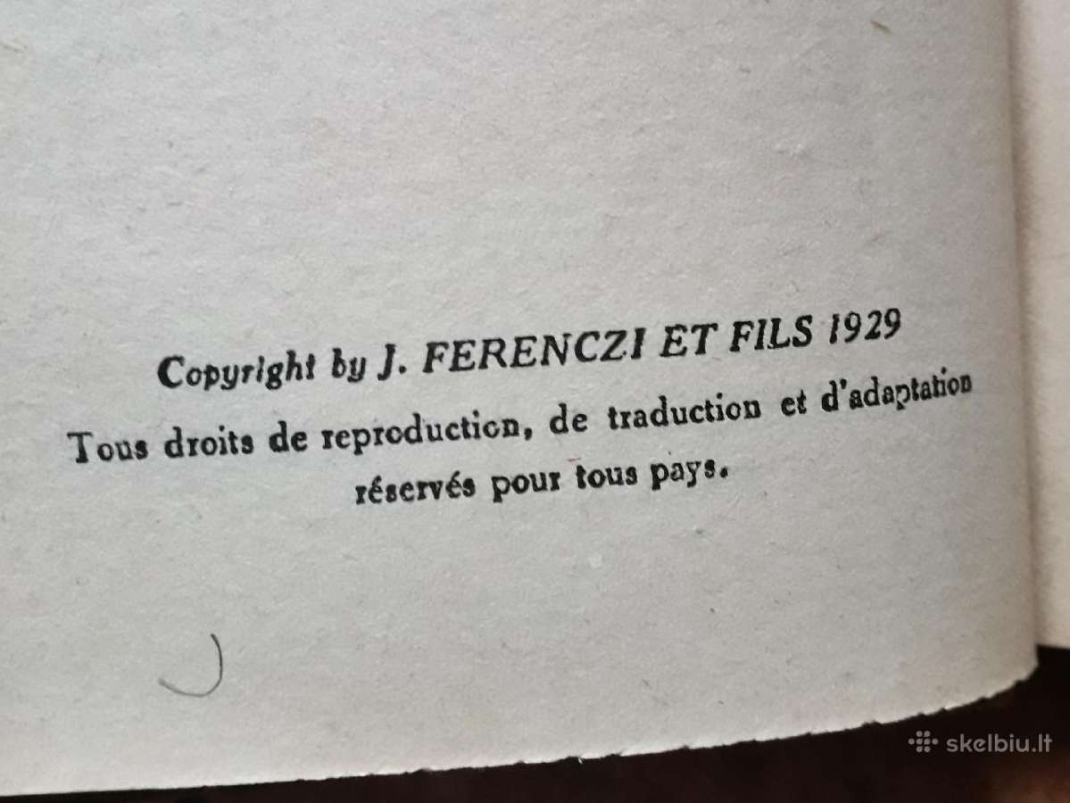 Colette "La seconde" Paris 1929 metai - nuotraukos Nr. 7