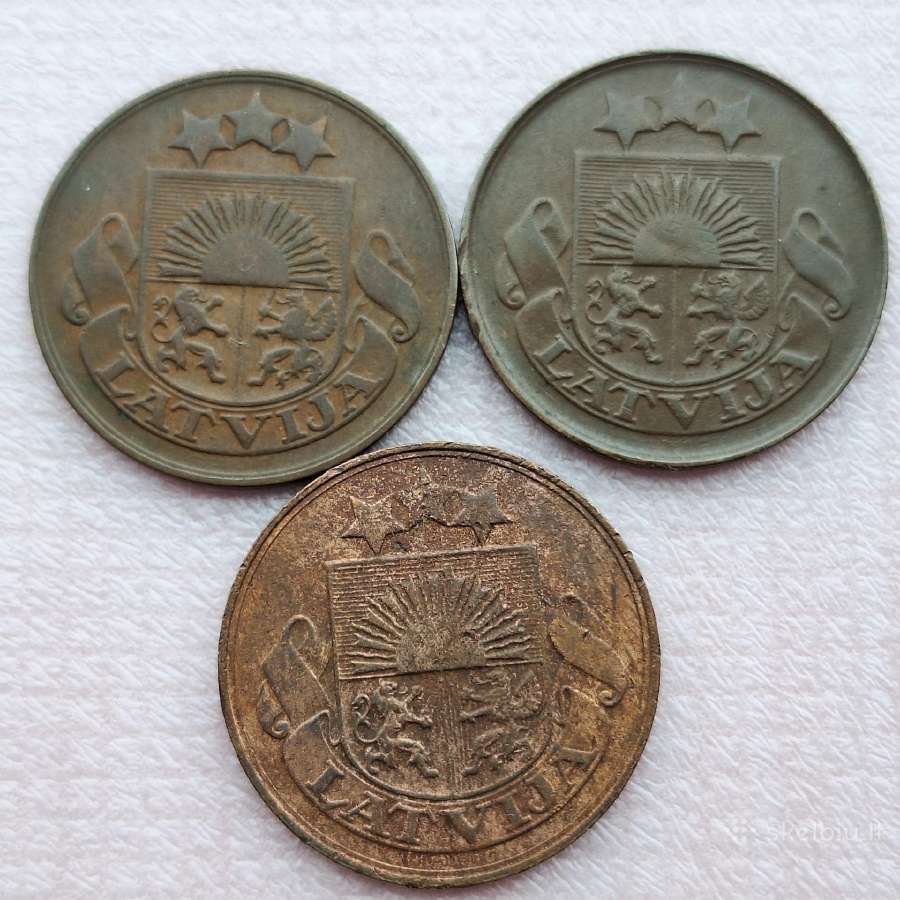 Latvijos santimai 1922-1939 - nuotraukos Nr. 4
