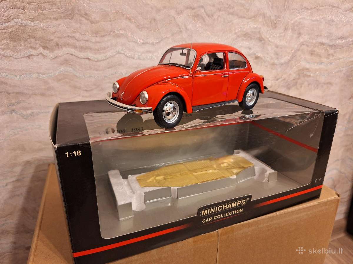 Volkswagen 1200 red 1:18 - nuotraukos Nr. 13