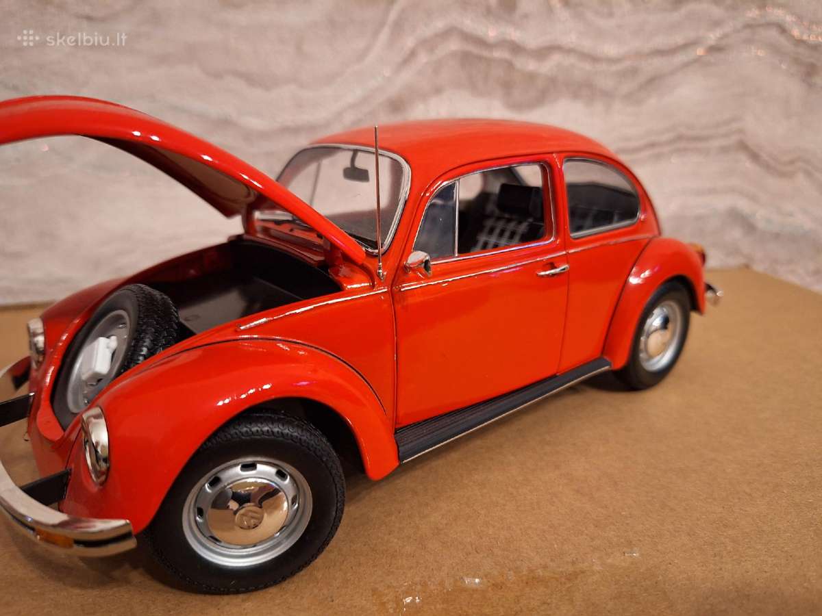 Volkswagen 1200 red 1:18 - nuotraukos Nr. 3