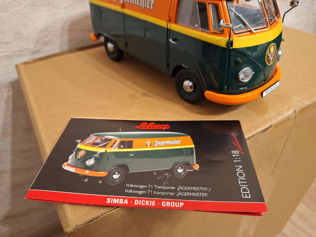 Volkswagen t1 transporter 1:18 - nuotraukos Nr. 15